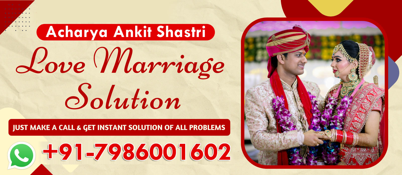 Acharya Ankit Shastri  +91-7986001602